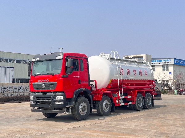 中國(guó)重汽HOWO豪沃油田專(zhuān)用下灰罐車(chē)|濰柴400馬力下灰車(chē)|8x4固井水泥灰罐車(chē)|華威馳樂(lè)牌SGZ5310GXHZZ6T5型下灰車(chē)